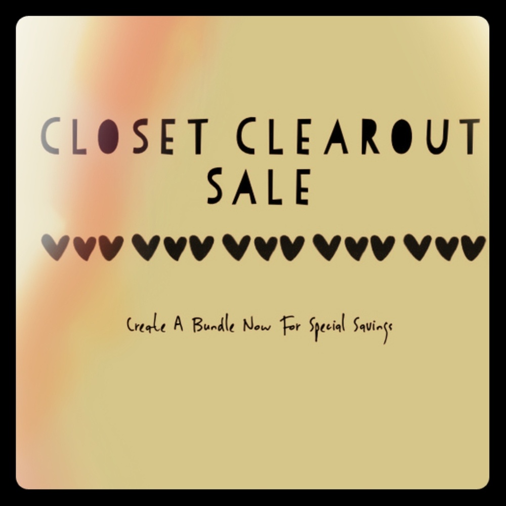 Closet clearout!!!